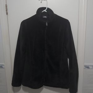 New Balance Size Medium Black Cozy Zip Up Polyester Jacket (M)